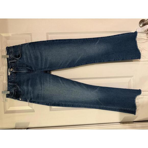 Frame Denim Pants - FRAME Le Crop Mini Boot Denim Jeans Size 26